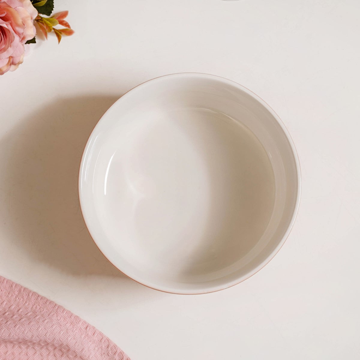 Azo Pink Serving Bowl Set Of 2 1140ml