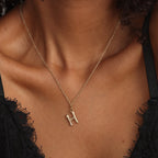 Bamboo Style Initial Charms