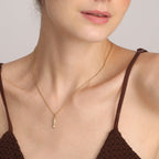 Bamboo Style Initial Charms