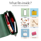 Brio Cheeky Chic Shoulder Bag Green