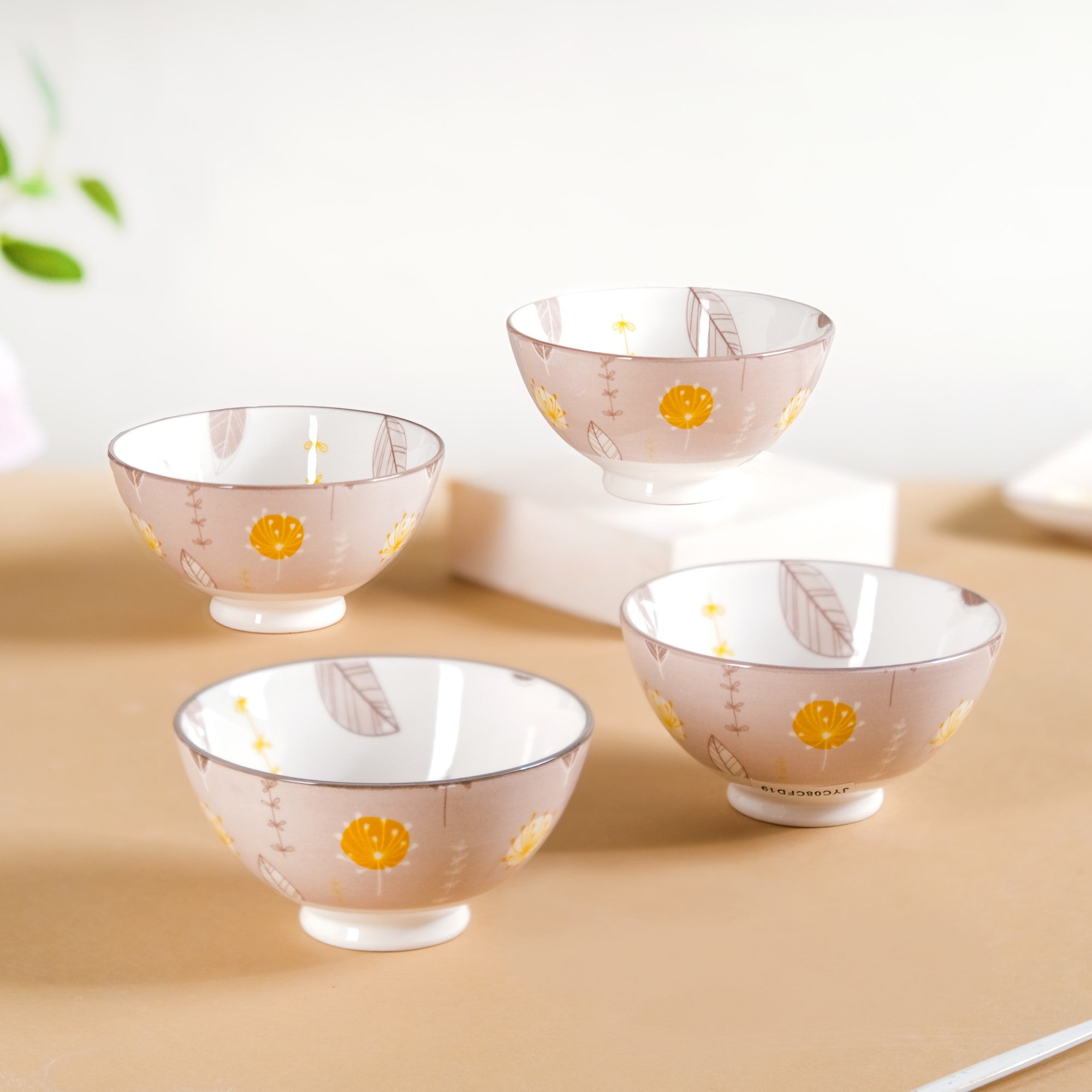 Dandelion Snack Bowls Set Of 4 300ml