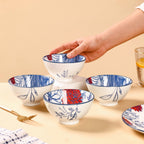 Contemporary Snack Bowls Set Of 4 300ml