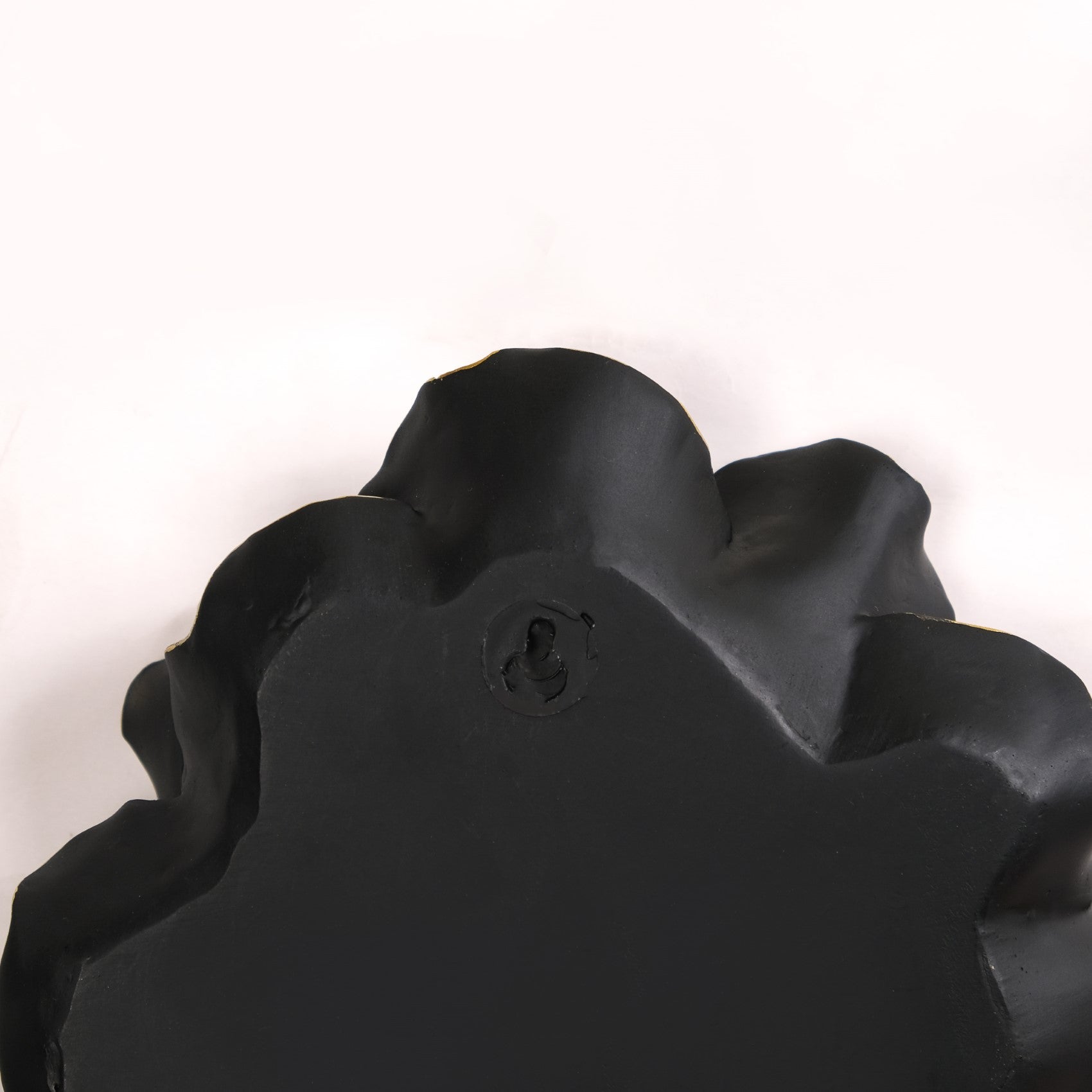 Black Gold Carnation Flower Wall Decor