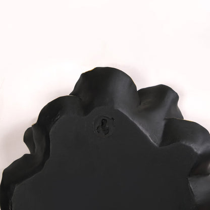 Black Gold Carnation Flower Wall Decor