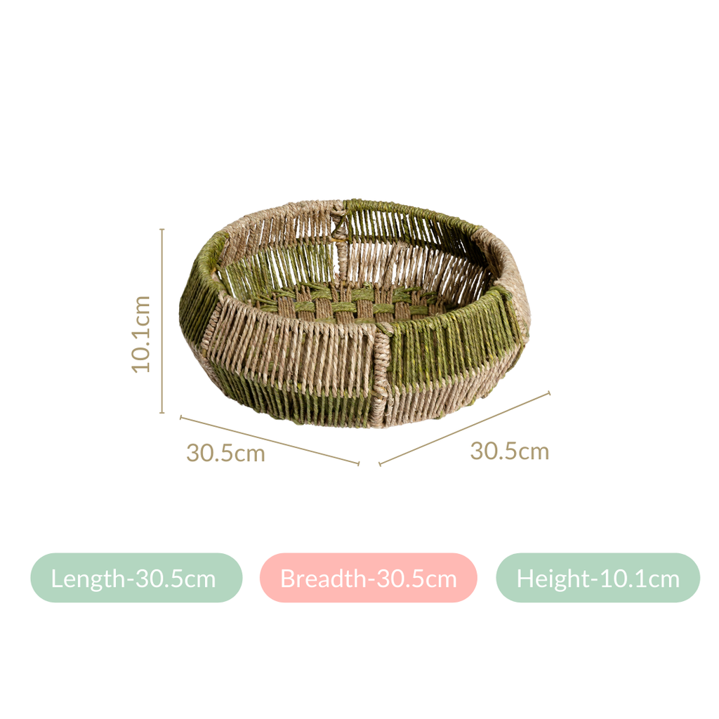 Basket Weave Sabai Organiser