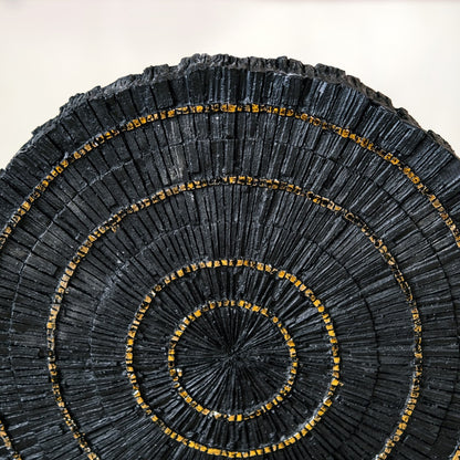 Modern Mystique Decor Showpiece Black