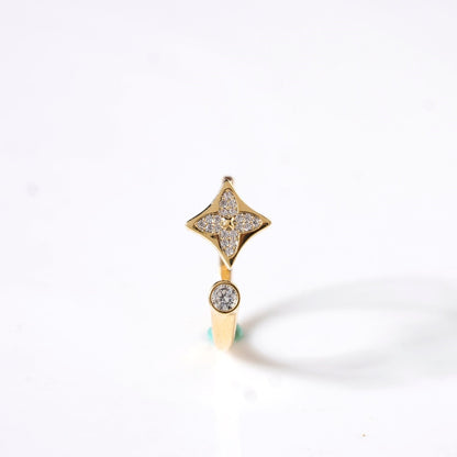 Gold Core Twinkle Ring