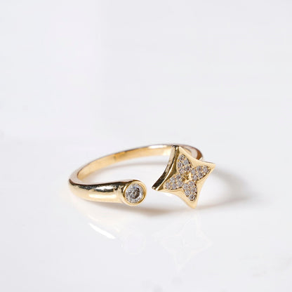 Gold Core Twinkle Ring