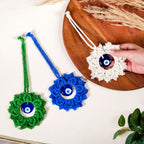 Bohemian Macrame Evil Eye Wall Hanging Set Of 3