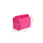 Pink Quilted Stylish Vanity Pouch