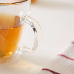 Double Wall Transparent Glass Cup Set Of 2 280ml