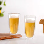 Large Double Wall Glass Set Of 2 530ml