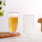 Large Double Wall Glass Set Of 2 530ml