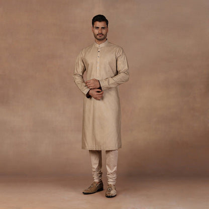 Warm Taupe Sherwani Set | EAST