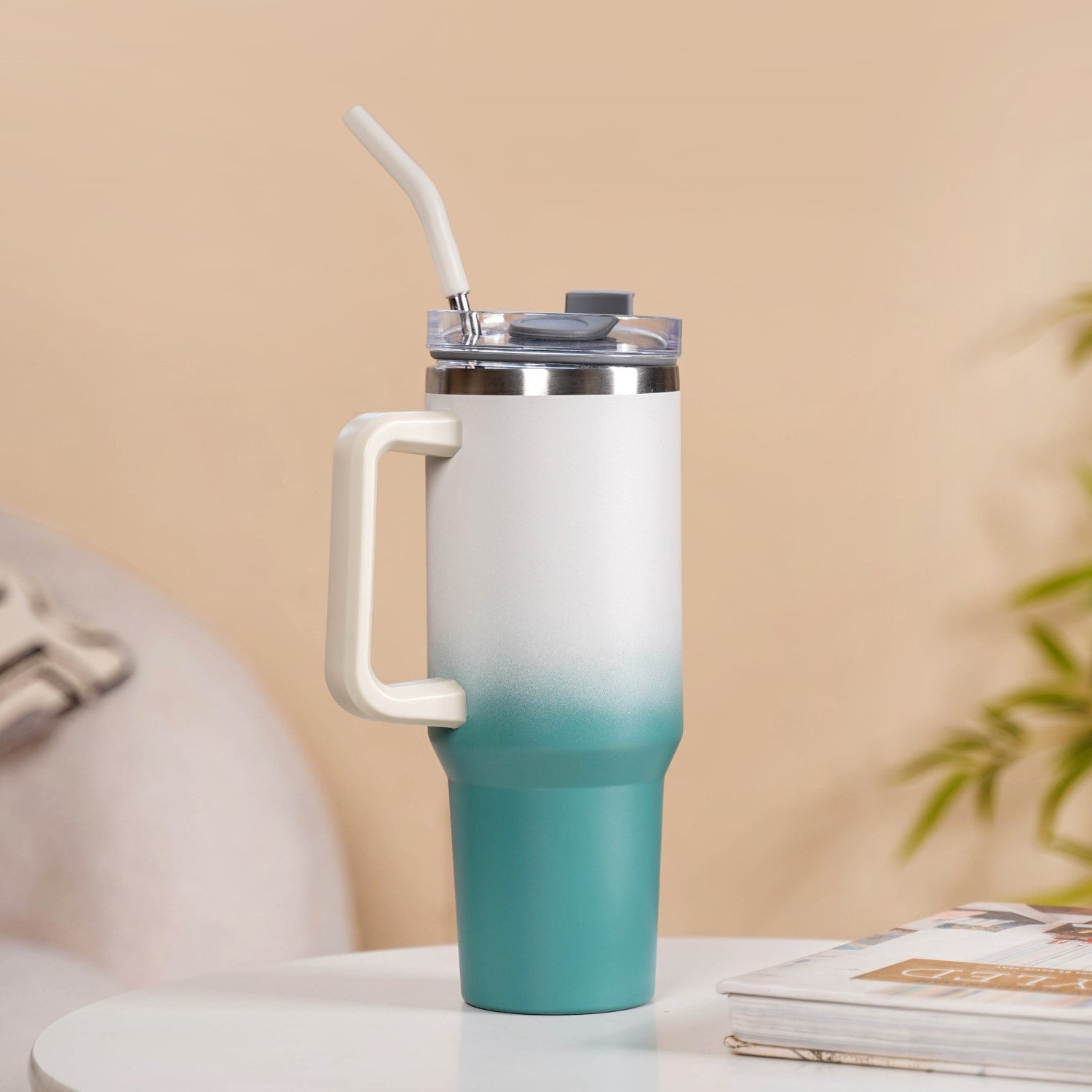 Heat Insulated Steel Water Bottle For Travel 1200ml