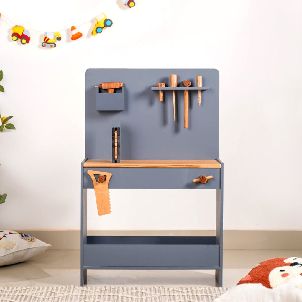 Carpenter Set For Kids Wooden Educational Pretend Play